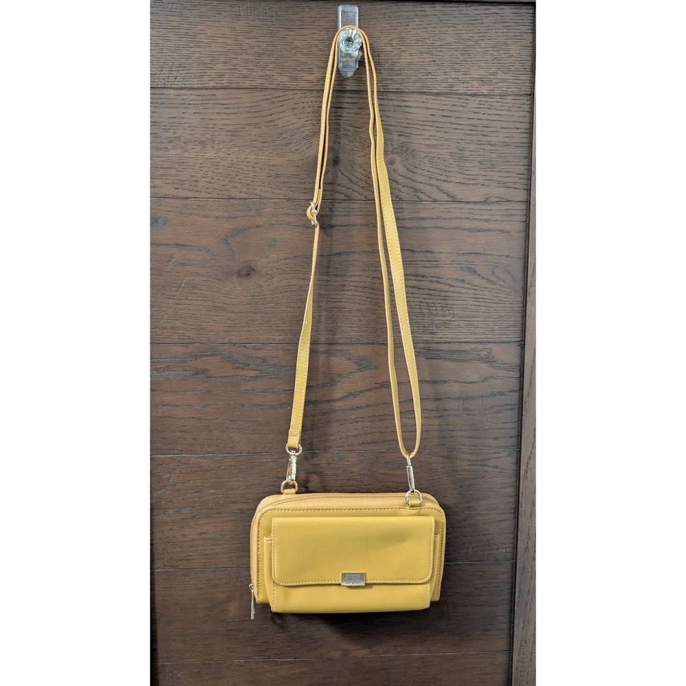 Save The Girls Crossbody, yellow
